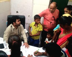 जे आर डॉक्टर वापसी पर ओपीडी में